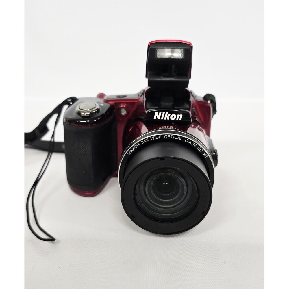 Nikon Coolpix L830 Red 16MP 34x FHD Digital Camera Tested